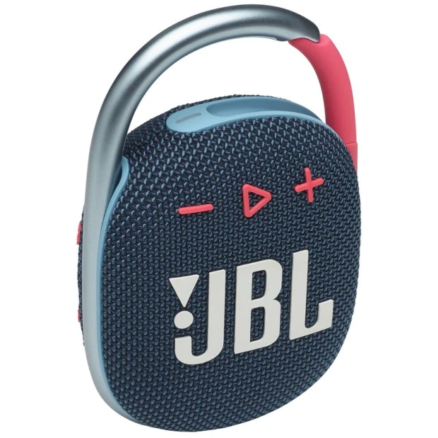 Портативна акустика JBL Clip 4 (Blue / Pink) JBLCLIP4BLUP K (Знижка) (1 Категорія)