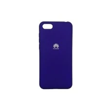 Силиконовый чехол Original Case Huawei Y5 Prime (2018) / Honor 7A (Фиолетовый)