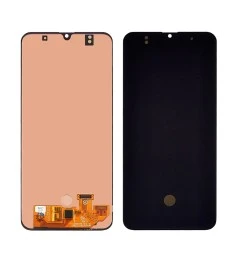 Дисплей для Samsung A307 Galaxy A30S (2019) с чёрным тачскрином OLED