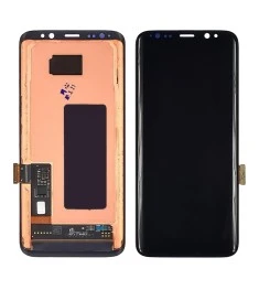 Дисплей для Samsung G950 Galaxy S8 с чёрным тачскрином Original (переклеенное ст..
