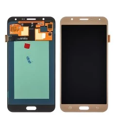 Дисплей для Samsung J700 Galaxy J7 с золотистым тачскрином OLED