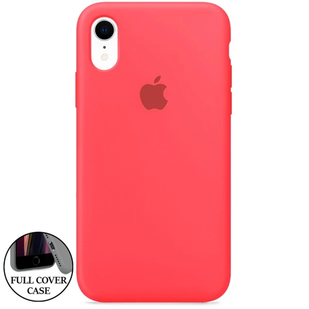 Силикон Original Round Case Apple iPhone XR (50) Coral