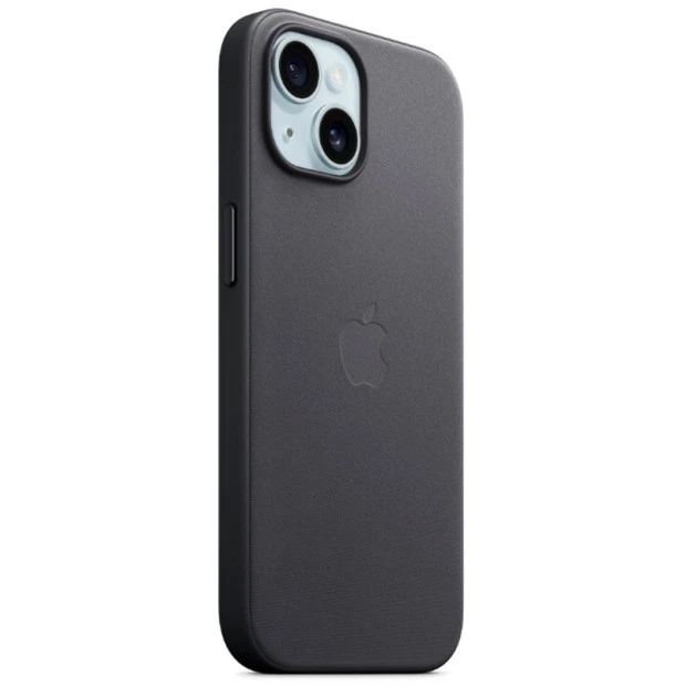 Чехол FineWoven with Magsafe Apple IPhone 15 (Black) (Original)