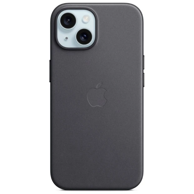 Чехол FineWoven with Magsafe Apple IPhone 15 (Black) (Original)