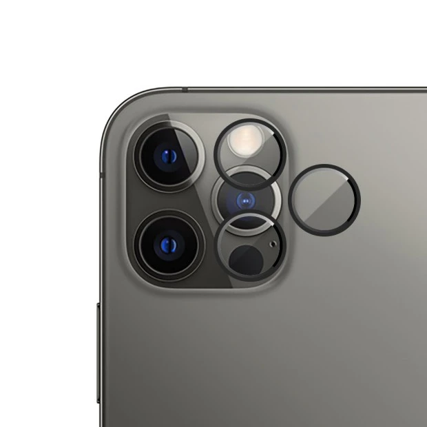 Захисне скло на камеру Metal Armor Apple iPhone 12 Pro Black.