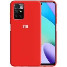 Силикон Original 360 Case Logo Xiaomi Redmi 10 (Красный)