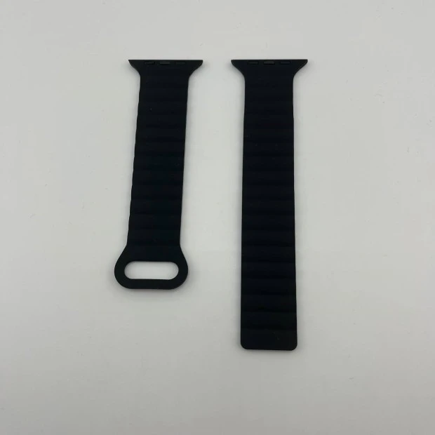 Ремешок Blueo Magnetic Silicone 42 / 44 / 45 / 49 mm (Black)