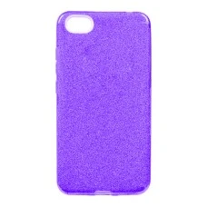Силиконовый чехол Glitter Apple iPhone 5 / 5s / SE (Фиолетовый)