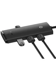 Переходник USB HUB Baseus AirJoy B01331105111 HDMI Switch (1m) (Чёрный)