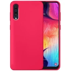 Силикон Original 360 Case Samsung Galaxy A30s / A50 / A50s (Малиновый)