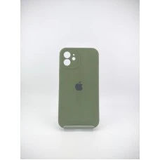Силикон Original RoundCam Case Apple iPhone 12 (46) Deep Green