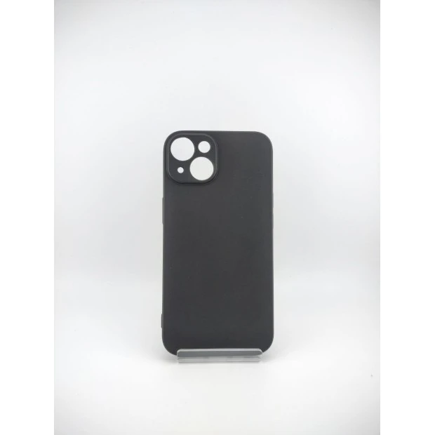 Чохол силіконовий графітовий для Apple iPhone 14 (чорний)