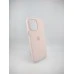 Чехол Silicone Case with MagSafe Apple iPhone 14 Pro Max (Chalk Pink)