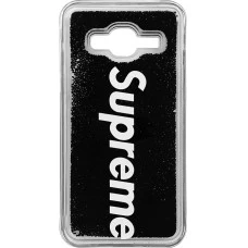 Накладка Supreme Samsung Galaxy J3 (2016) J320 (Чёрно-белый)