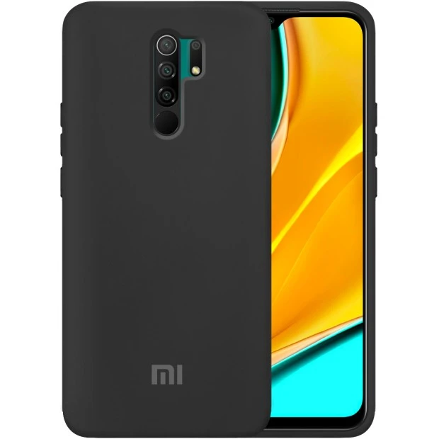 Силикон Original Case Xiaomi Redmi 9 (Чёрный)