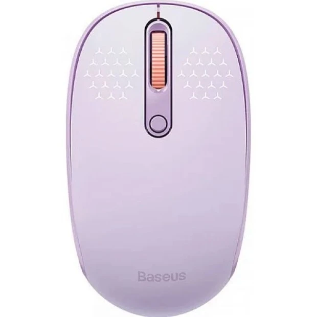 Мышь беспроводная Baseus F01B 2.4G + Bluetooth Connection (Purple)