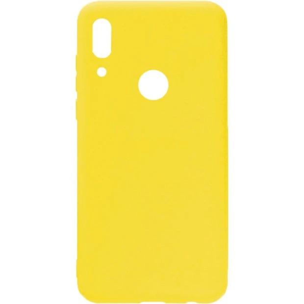 Силиконовый чехол iNavi Color Huawei Honor Play (Желтый)