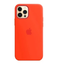 Чехол Silicone Case Apple iPhone 12 / 12 Pro (Red)