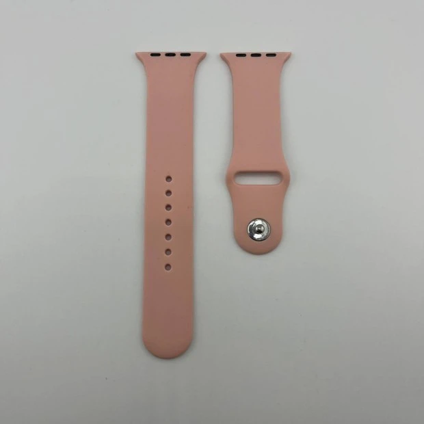 Apple Watch Silicone Band 42  /  44  /  45  /  49mm (08) Pink Sand