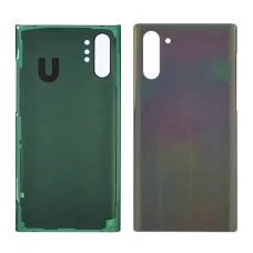 Заднее стекло корпуса для Samsung N975F Galaxy Note10 Plus Aura Glow серебристое