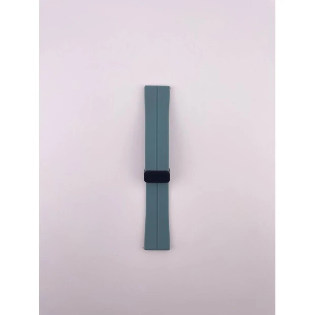 Ремінець для смарт-годинника універсальний Magnetic Clip 22мм (Темно-зелений)