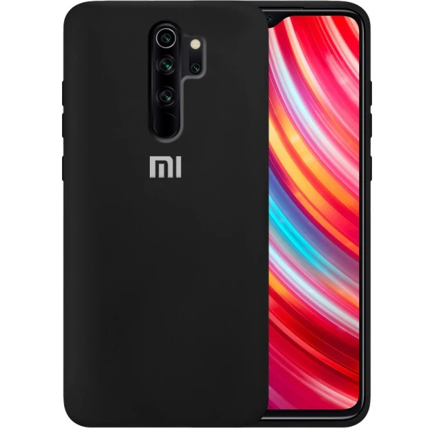 Силиконовый чехол Original Case Xiaomi Redmi Note 8 Pro (Чёрный)