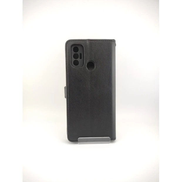 Чехол-книжка Leather Book Gallant Tecno Spark 7 (Чёрный)