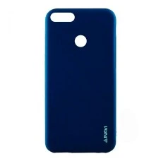 Силиконовый чехол iNavi Color Xiaomi Mi8 Lite (Темно-синий)
