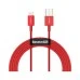 USB-кабель Baseus Superior 2.4A (1m) (Lightning) (Красный) CALYS-A09 USB-кабель Baseus Superior 2.4A (1m) (Lightning) (Красный) CALYS-A09