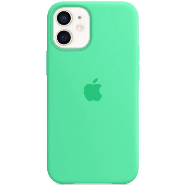Силіконовий оригінальний чохол Apple для iPhone 12 Mini (49) в кольорі аквамарин