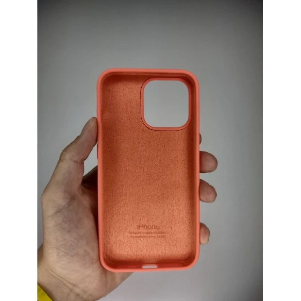 Силіконовий чохол Original Round для Apple iPhone 13 Pro (рожевий цитрус)