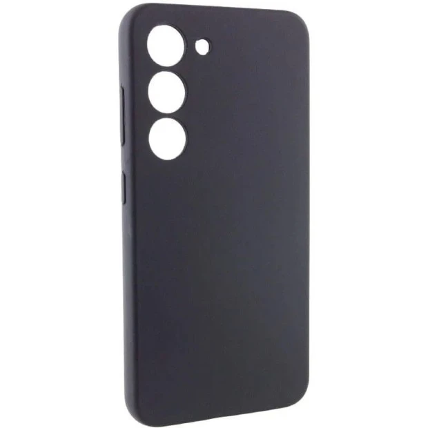 Силіконовий чохол Original Samsung Galaxy S24 FE (ShutCam) (Чорний)