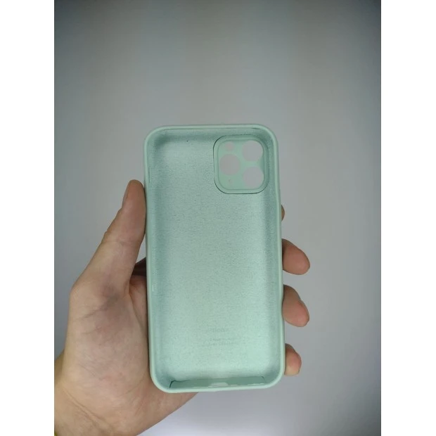 Силіконовий чохол Original RoundCam для Apple iPhone 11 Pro (21) Бірюзовий