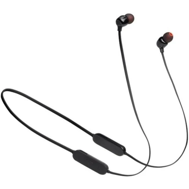 Проводные наушники-гарнитура вакуумные JBL Tune T125BT (Чёрный)