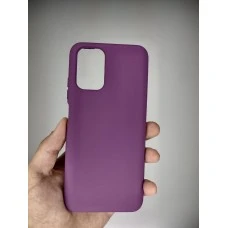 Силіконовий чохол Original Xiaomi Redmi Note 10  /  Note 10S (бузковий)