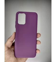 Силіконовий чохол Original Xiaomi Redmi Note 10  /  Note 10S (бузковий)