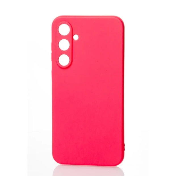 Силіконовий чохол Original Samsung Galaxy S24 (ShutCam) (Рожевий)