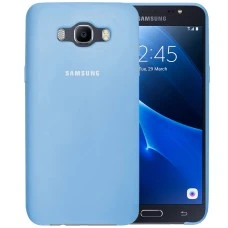 Силиконовый чехол Original Case Samsung Galaxy J7 (2016) J710 (Светло-голубой)