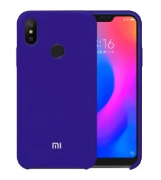 Силикон Original Case Xiaomi Redmi 6 Pro / Mi A2 Lite (Фиолетовый)