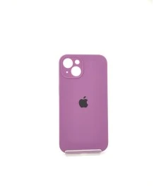 Силіконовий оригінальний чохол RoundCam для Apple iPhone 13 (28) кольору баклажа..