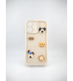 Чохол Pretty Things Case для Apple iPhone 14 Pro Max (Білий / З печивом)