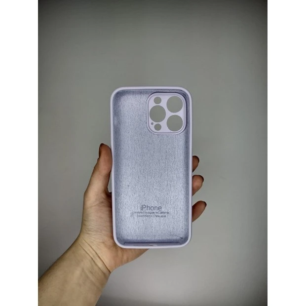 Силіконовий чохол Original RoundCam для Apple iPhone 14 Pro Max (43) Glycine