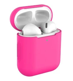 Футляр для наушников Super Slim Apple AirPods (56) Cyclamen