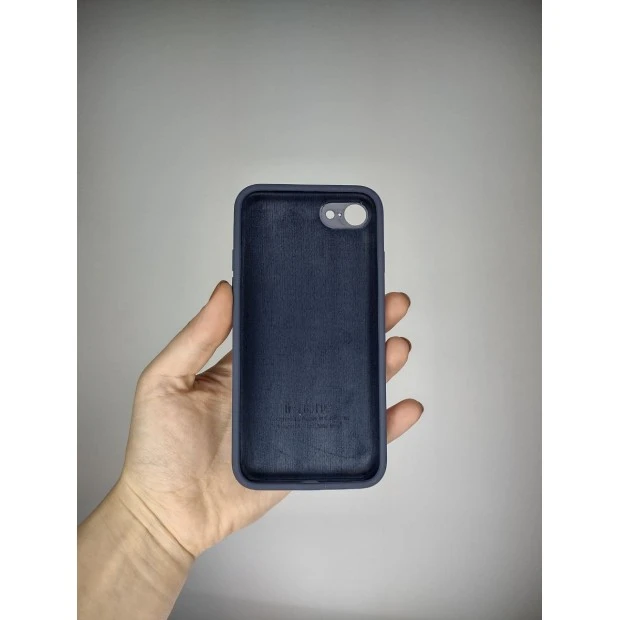 Силикон Original Square RoundCam Case Apple iPhone 7 / 8 / SE (09) Midnight Blue