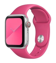 Ремешок Apple Watch Silicone 38 / 40 / 41mm (58) Raspberry