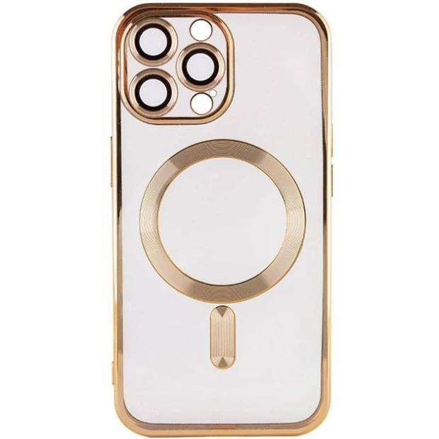 Чохол UMKU Shining with MagSafe для Apple iPhone 13 Pro (Золотий)