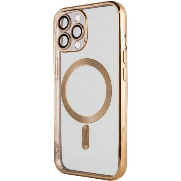 Чохол UMKU Shining with MagSafe для Apple iPhone 13 Pro (Золотий)