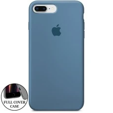 Силикон Original Round Case Apple iPhone 7 Plus / 8 Plus Sapphire