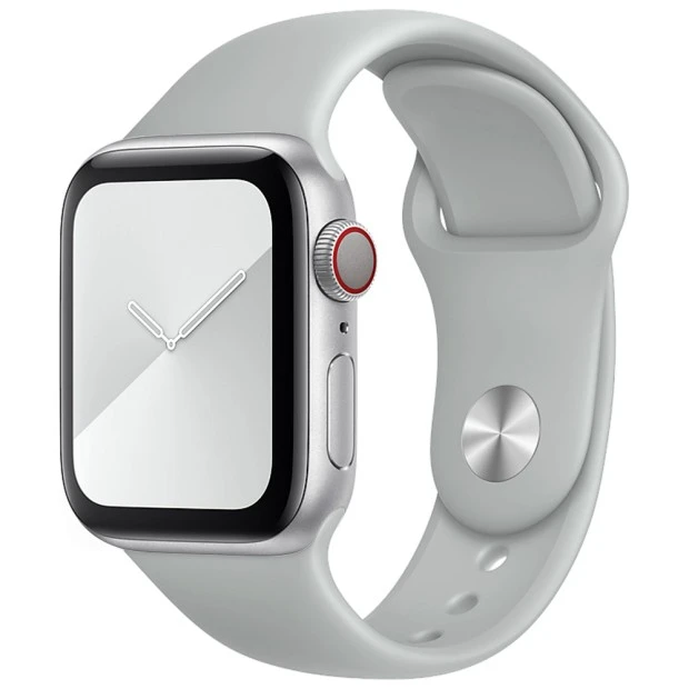 Ремешок Apple Watch Silicone 38 / 40 / 41mm (34) Lavender Gray