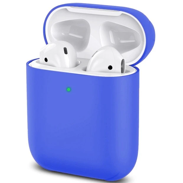 Чехол для наушников Apple AirPods 2 Slim (Delft Blue)